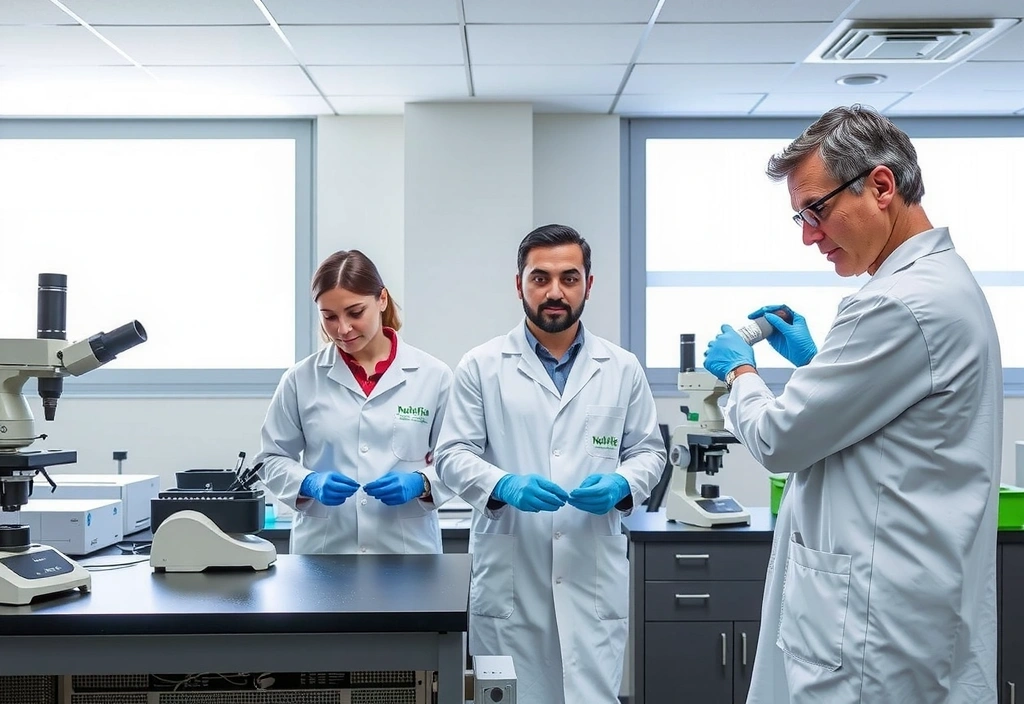 Imagine a laboratorului Nutrivitae