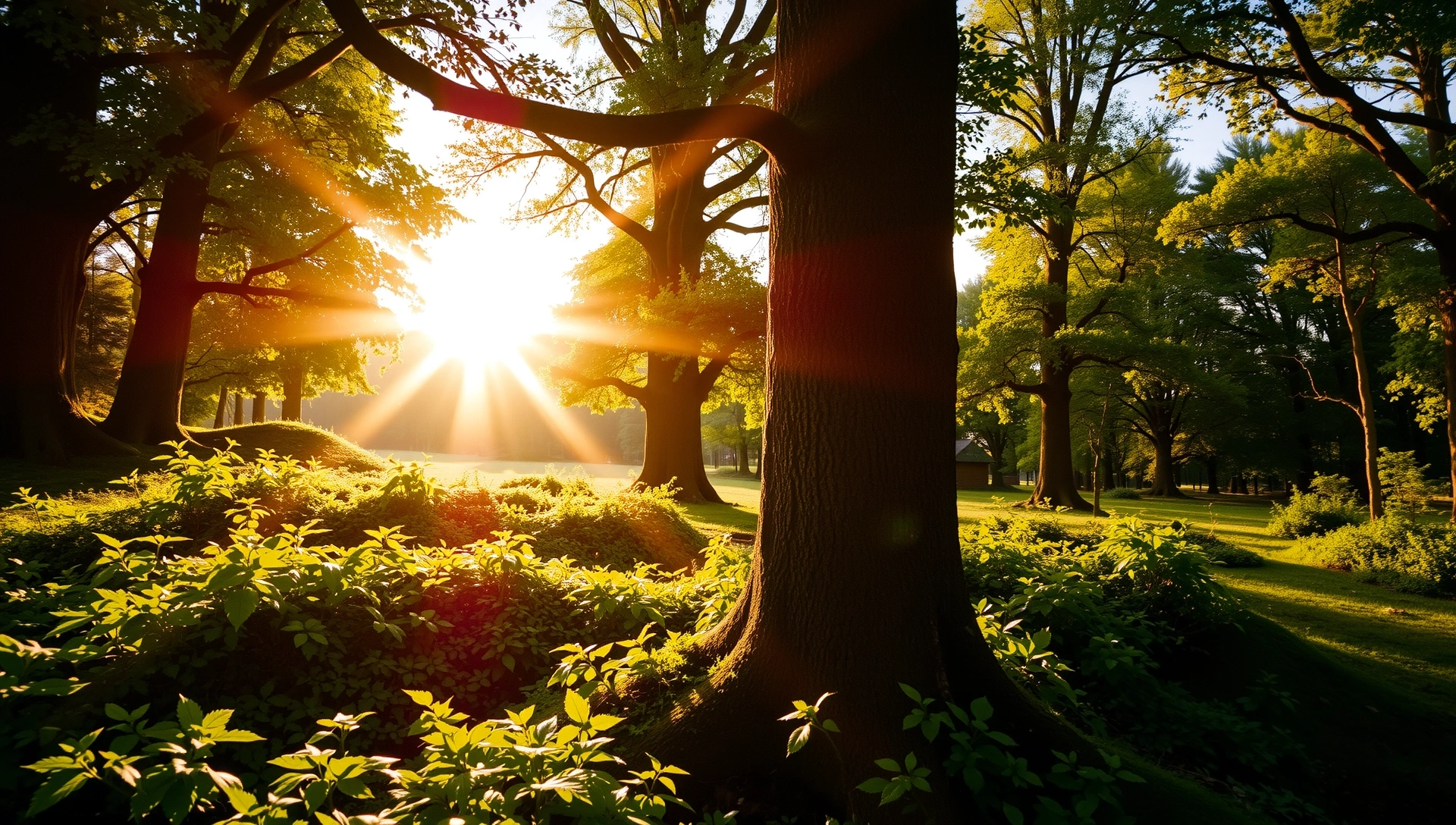 Imagine de fundal cu elemente naturale și simboluri de încredere, reprezentând misiunea Nutrivitae